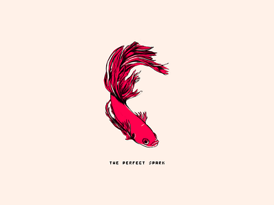 The Perfect Spark alora beta concept fish illustration mimic publishing minimal pico 8 podcast