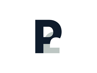 Pf contrform grey letters logo simple