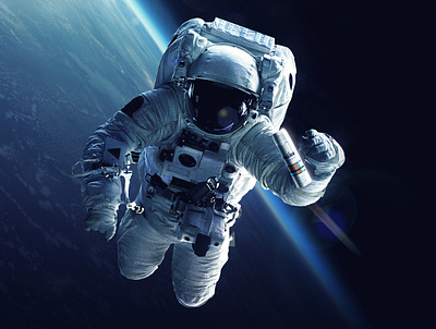 Astronaut for Zollider astronaut compositing cosmos foam photo manipulation photoshop retouch shave space