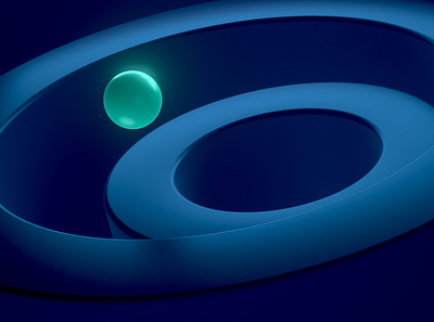 Background Experiments blue branding cinema 4d green redshift render renderer sphere