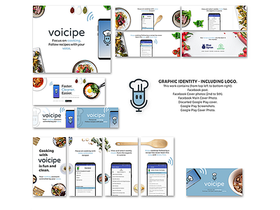 Voicipe branding clean graphic identity logo mission