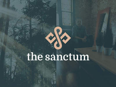 Mood for The Sanctum branding identity logo mood overlay