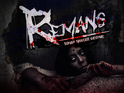 Remang Podcast design horror masthead podcast