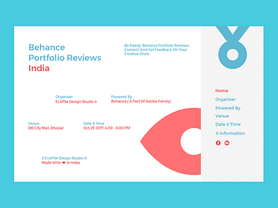 Behance Portfolio Reviews behance portfolio reviews creative work eclipse design studio event identity india
