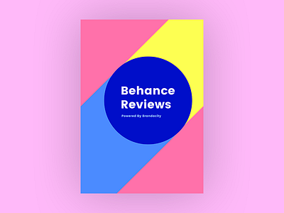 Behance Portfolio Reviews Event Poster #3