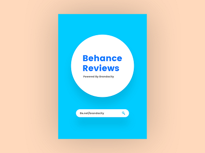 Behance Portfolio Reviews Event Poster #4