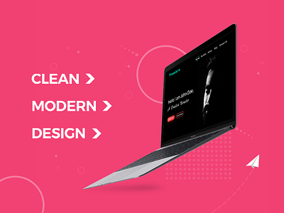 WebGenie Creative MultiPurpose Website Design Case Study -01 concept design ecommerce exploration interface kit landing page pixel ui ux web website