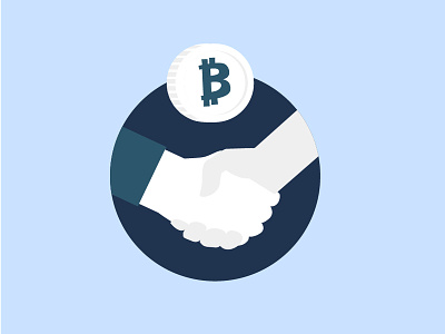 Transaction 2d bitcoin business cryptocurrency design development flat hands handshake illustration motion graphic design objects transaction ui vector