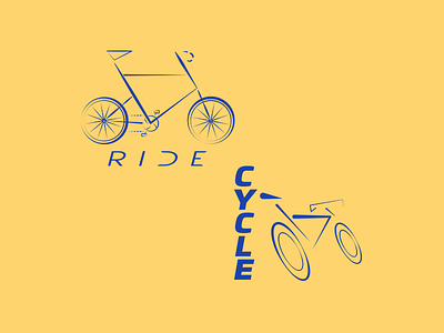 Bicycle bicycle clean transportation cyclist driven flat design flat logos minimalism minimalist design pedal ride speed stamina