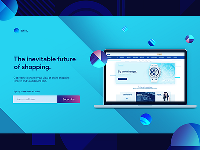 Landing page