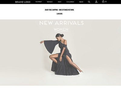 Fashion Brand Website