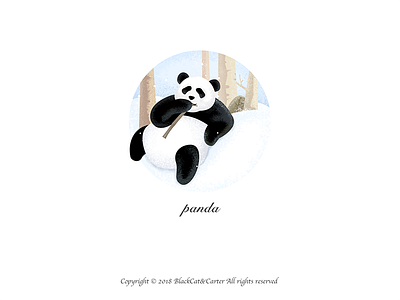 Illustration Collection-panda illustration