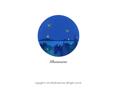 AMIllustration Collection-glowworm illustration