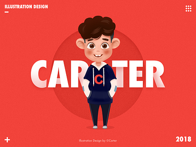 Cartoon Illustration-1 illustration logo mg sketch ui