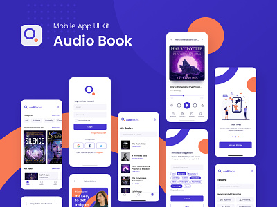 Audio Book | Free UI Kit