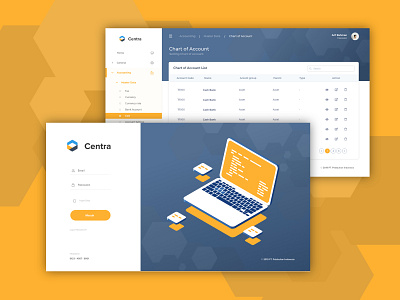 Centra Web UI Design ui design uiux web design