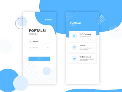 Portalsi Mobile memphis ui ui design uiux