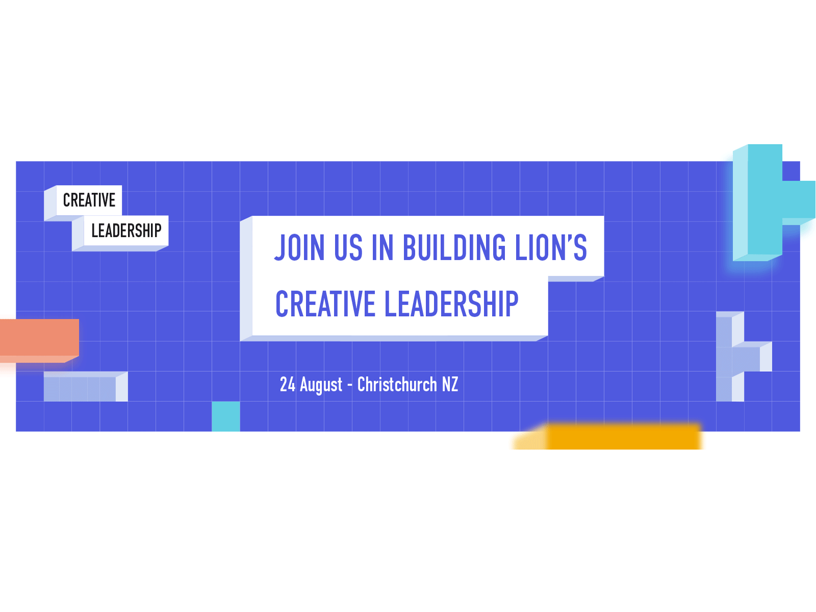 Lion's Creative Leadership animation banner banner ad blocks branding conference web banner