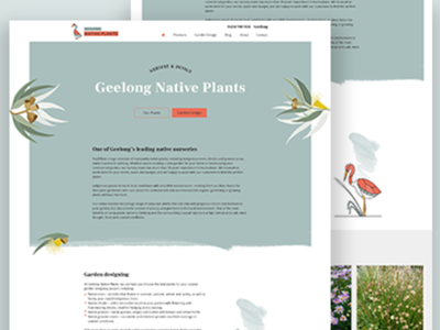 Australian Native Plant Nursery Website