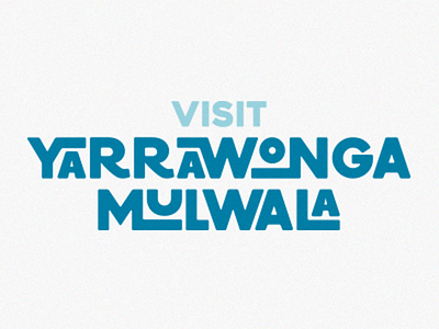 Tourism campaign branding branding logo typography