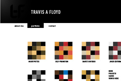 Portfolio Site Mock Up mockup personal pixels portfolio website