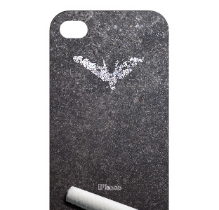 Batman Chalk iPhone Case Graphic batman case chalk iphone