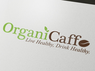 Organicaffe Logo branding