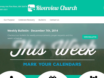 Riverview Church non profit wordpress