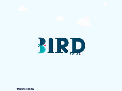 Dribble Bird bird branding creative designerpandey designs freebird freelancing logo