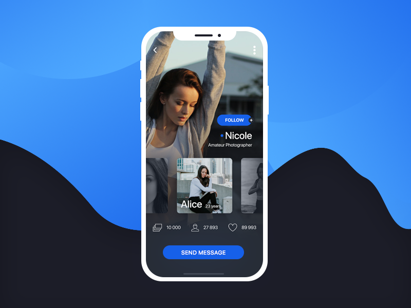 MeetPeople mobile ui design mobile design mobile app ui