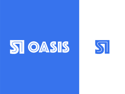 Logo Oasis brand branding design identity lettering logo logotype script typography wordmark