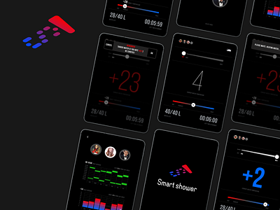 Smart Shower App Concept