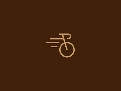 Fuel The Cause bike cycle icon monoline speed vector