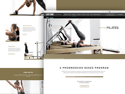 Pilates Site fitness life time pilates progression web