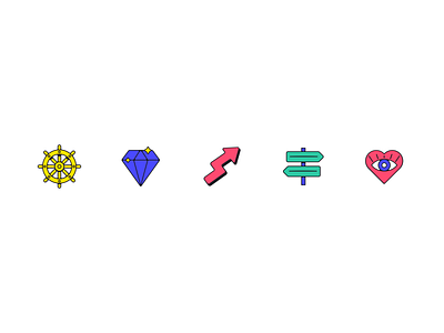 Dovetail Values Icons