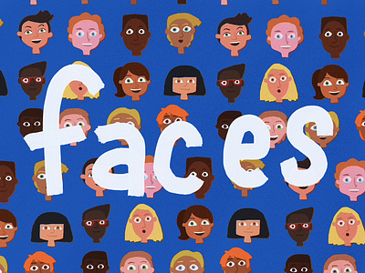 Faces illustration procreate