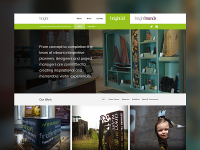 Portfolio Layout | Bright portfolio ui user experience design user interface design ux web web design website