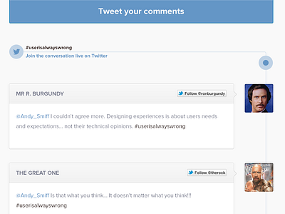 Comments that don't suck comments twitter ui user experience user interface ux web