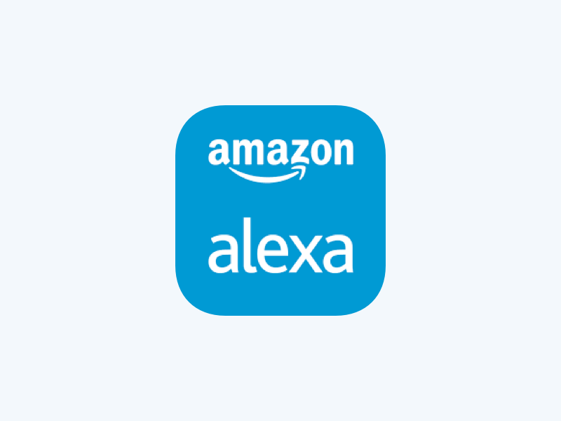 Blue Alexa App Icon