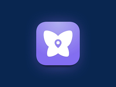 FlutterPin app appicon brand branding decision emblem icon identity ios launcher logo mark