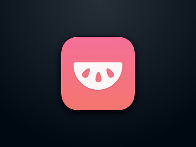 🍉 Icon app app icon application brand design emblem icon identity ios ios icon melon