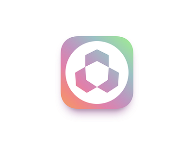 📱 Icon app app icon application brand colors design emblem gradient icon identity ios ios icon