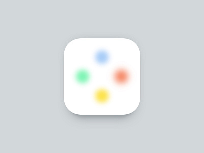 Google Home Icon app app icon colors emblem google google home gradient icon identity ios ios icon simple