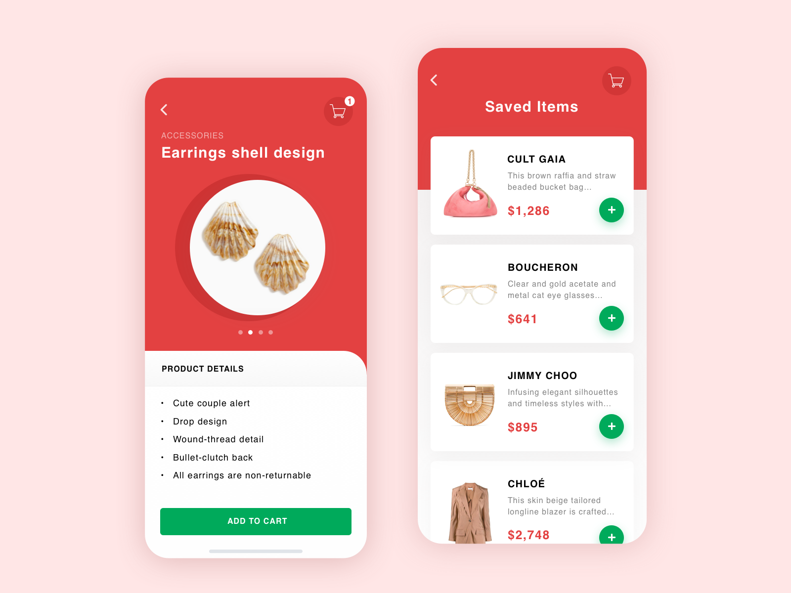Shopping App - Design Concept by Anastasia Tokareva on Dribbble