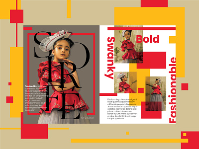 Zeezou design editorial design haute couture kids