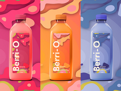 All 3 Bottles branding design vector