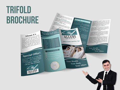 Spa Trifold Brochure Design trifold brochure