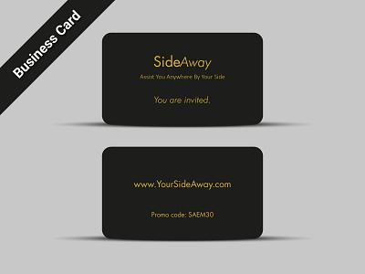 Professional Business Card Design personal card