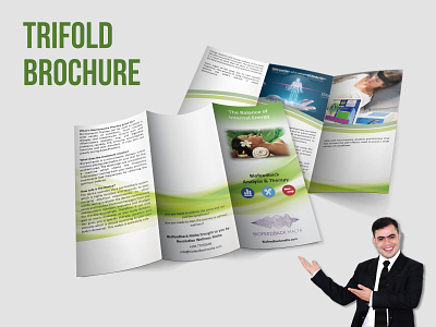 Biofeedback Analysis & Therapy Trifold Brochure Design trifold brochure