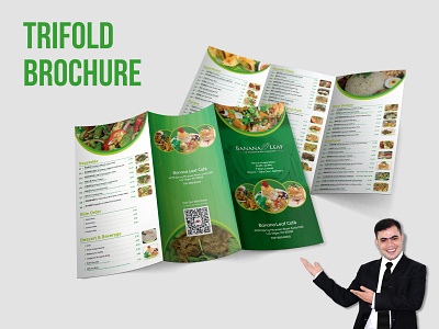 Trifold Brochure Design For Restaurant trifold brochure